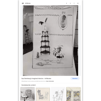 Titel: Saul Steinberg’s Imagined Interiors - ArtReview