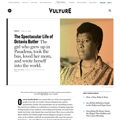 The Spectacular Life of Octavia E. Butler