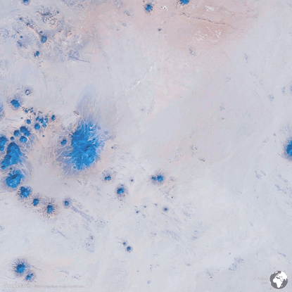Al Kufrah, Libya - Earth View from Google