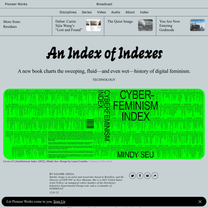 An Index of Indexes | Broadcast
