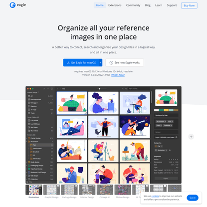Eagle - Organize all your reference images in one place