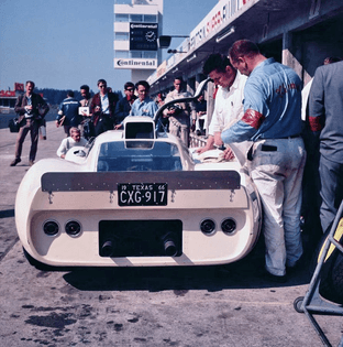 Vintage texas race car