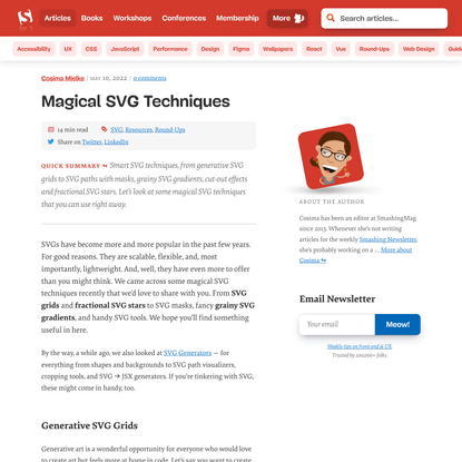 Magical SVG Techniques — Smashing Magazine