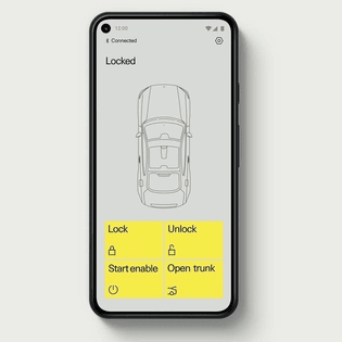 POLESTAR - App UI - car rental