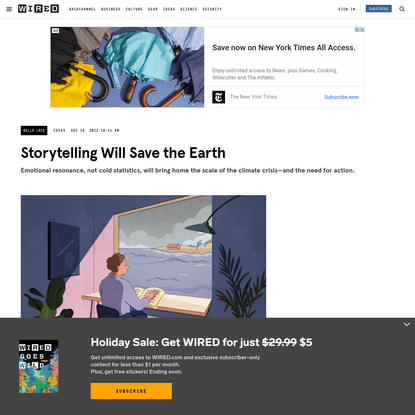 Storytelling Will Save the Earth