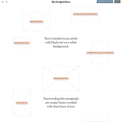 The Hidden Image Descriptions Making the Internet Accessible