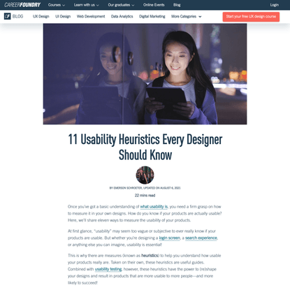 11 Usability Heuristics for UX Designers (with Examples!)