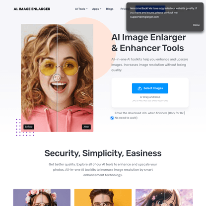 AI Image Enlarger | Enlarge Image Without Losing Quality!