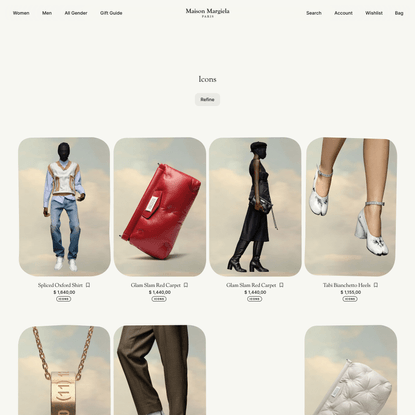 Icons Collection for All Gender | Maison Margiela