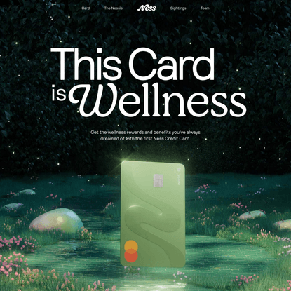 The Card That Keeps You Healthy