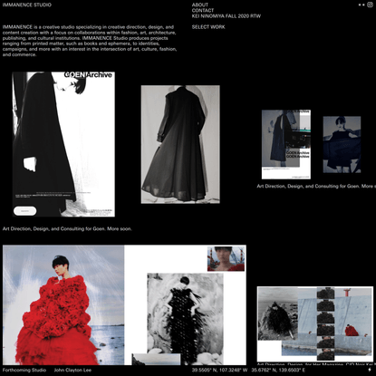 Immanence Studio