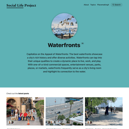 Waterfronts - Social Life Project