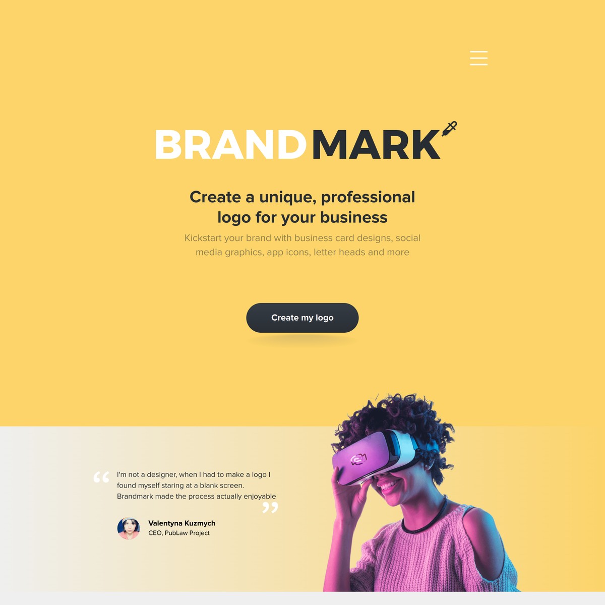 Brandmark logo maker the most advanced ai logo design tool are na