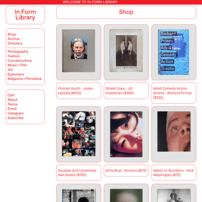 Shop — In Form Library