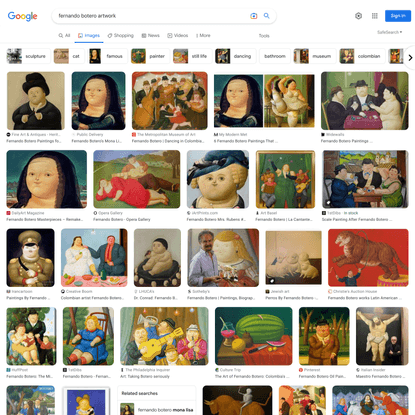 fernando botero artwork - Google Search