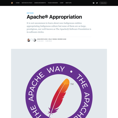 Apache® Appropriation