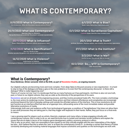What is Contemporary? - ▋▅▉▝▊ || beyond resolution