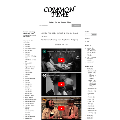 Common Time