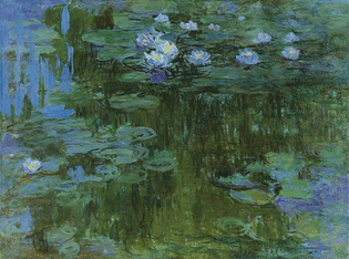 Water Lilies Nympheas by Claude Monet