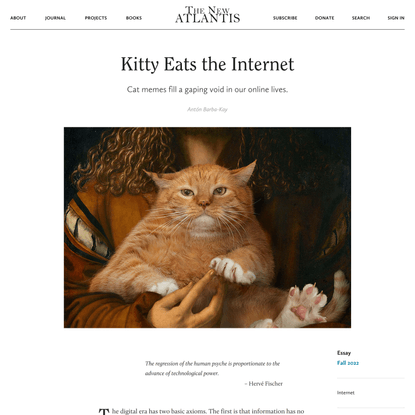 How Cat Memes Ate the Internet