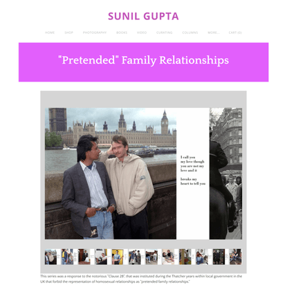“Pretended” Family Relationships