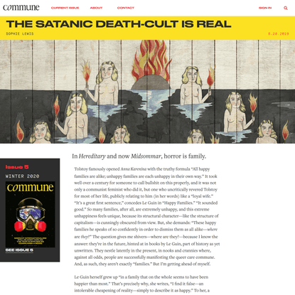 The Satanic Death-Cult Is Real | Commune