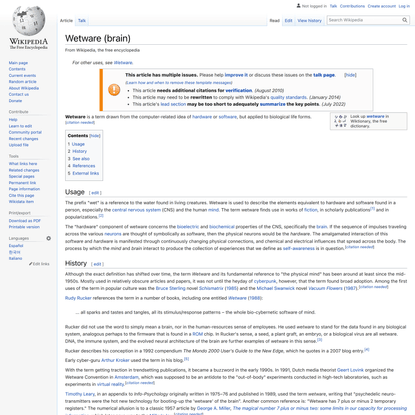 Wetware (brain) - Wikipedia