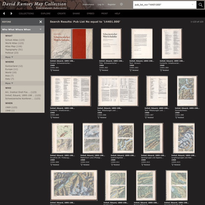 Search Results: Pub List No equal to ’14401.000′ - David Rumsey Historical Map Collection