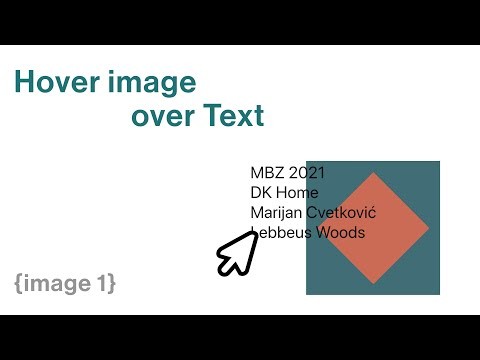 Hover image over Text (html/css for Cargo Collective) — Are.na