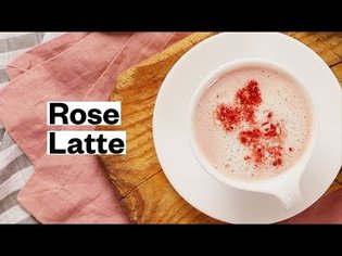 Rose Latte Recipe (Vegan, Paleo)