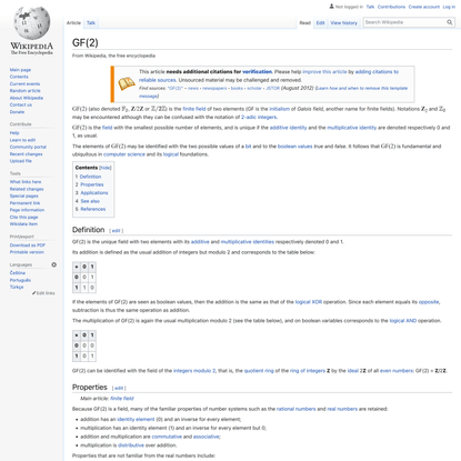 GF(2) - Wikipedia