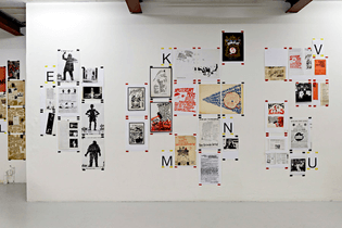 Experimental Jetset – Two or Three Things I Know About Provo (Installation views from W139 edition, Amsterdam (2011) and Brno Biennial edition (2012)
