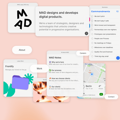MAD – Digital Product Studio