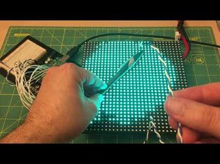 Using a LED Matrix as a Scanner