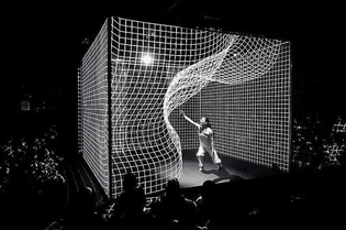 Tonight @artbasel experience a true 21st-century immersive performance piece - Hakanaï Miami 2017 by Adrien M &amp; Claire B - a 3D digital journey of dance by previewing a 40-minute performance followed by an interactive session "Experience the Cube" | Presented by @ARTECHOUSE, in partnership with CANVAS and @aedistrictmiami. | Show starts at 9pm - doors open 8pm, rsvp for tickets.