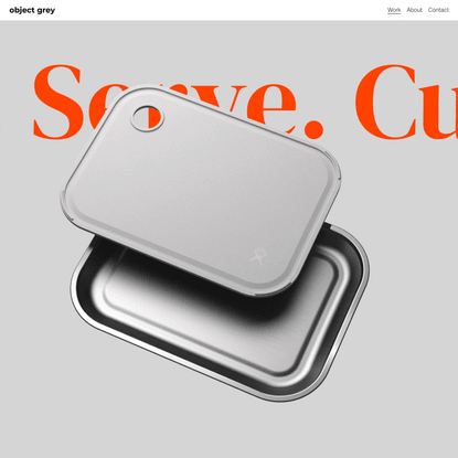 object grey | Industrial Design + Product Design Agency |