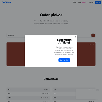 #8A3324 Color Info - Coolors