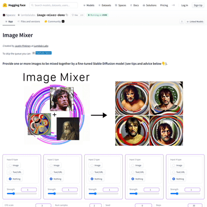 Image Mixer Demo - a Hugging Face Space by lambdalabs