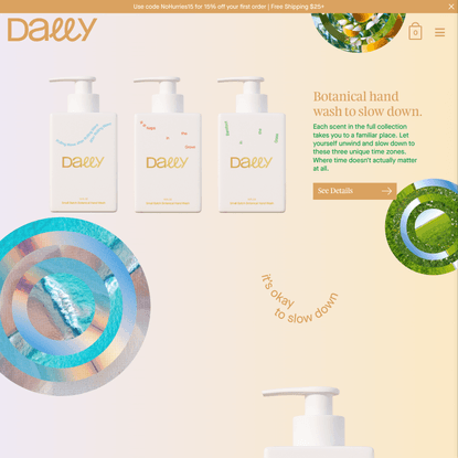 Dally - All-Natural Hand Wash - Soap Shop