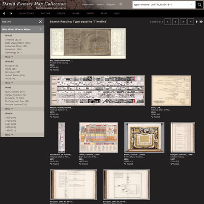 Search Results: Type equal to ‘Timeline’ - David Rumsey Historical Map Collection