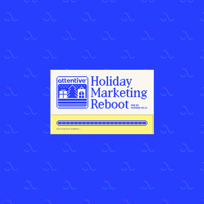 Holiday Marketing Strategy Reboot