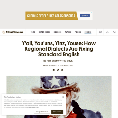 Americans Invented 'Y'all' For a Very Good Reason