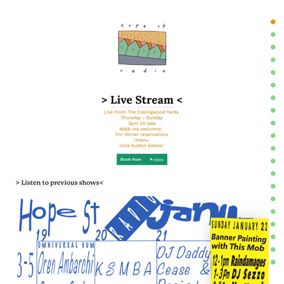 Hope st radio