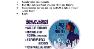 National Black Lives Matter in School Week of Action Starter Kit