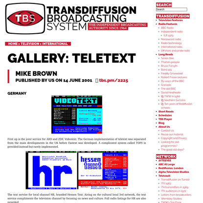 Gallery: Teletext