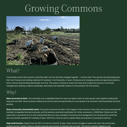 Growing Commons – Just another WordPress site