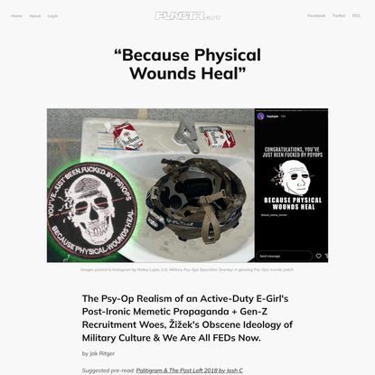 “Because Physical Wounds Heal”