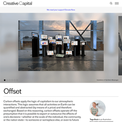 Offset | Creative Capital