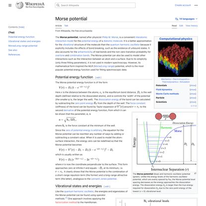 Morse potential - Wikipedia