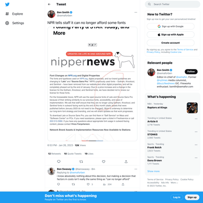 @semaforben on Twitter